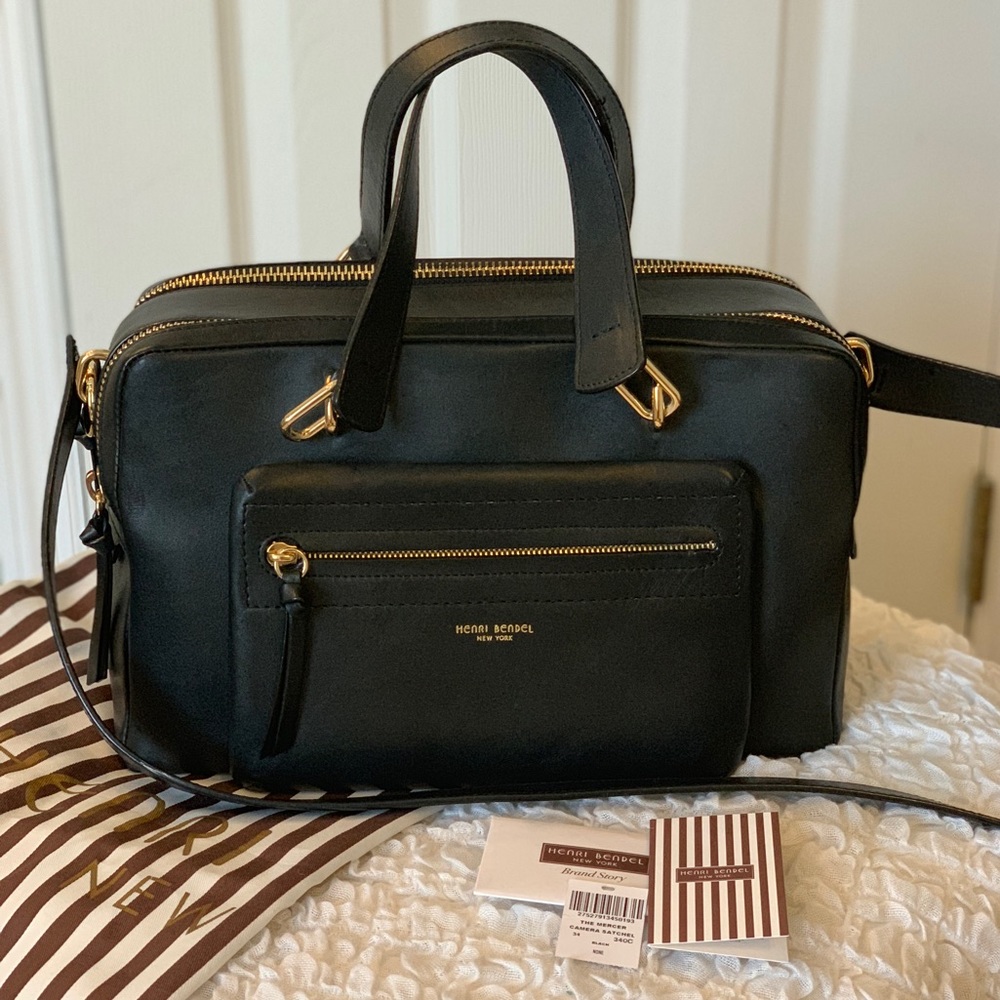 Henri Bendel - Mercer Camera Leather Satchel